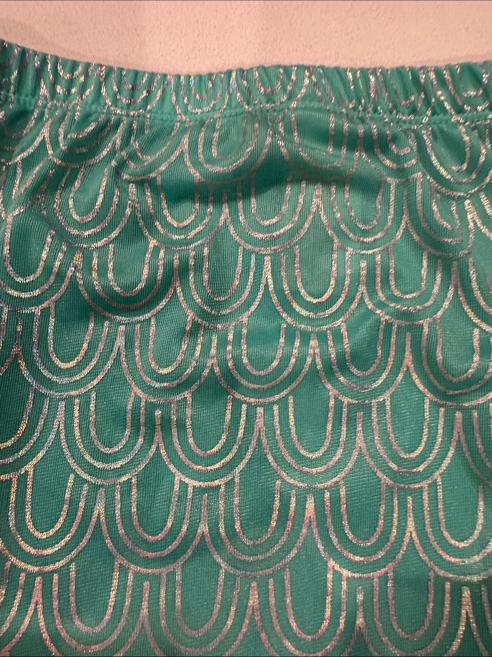 Teal Ruffled Mermaidy Skirt-Cover Up/Swim In